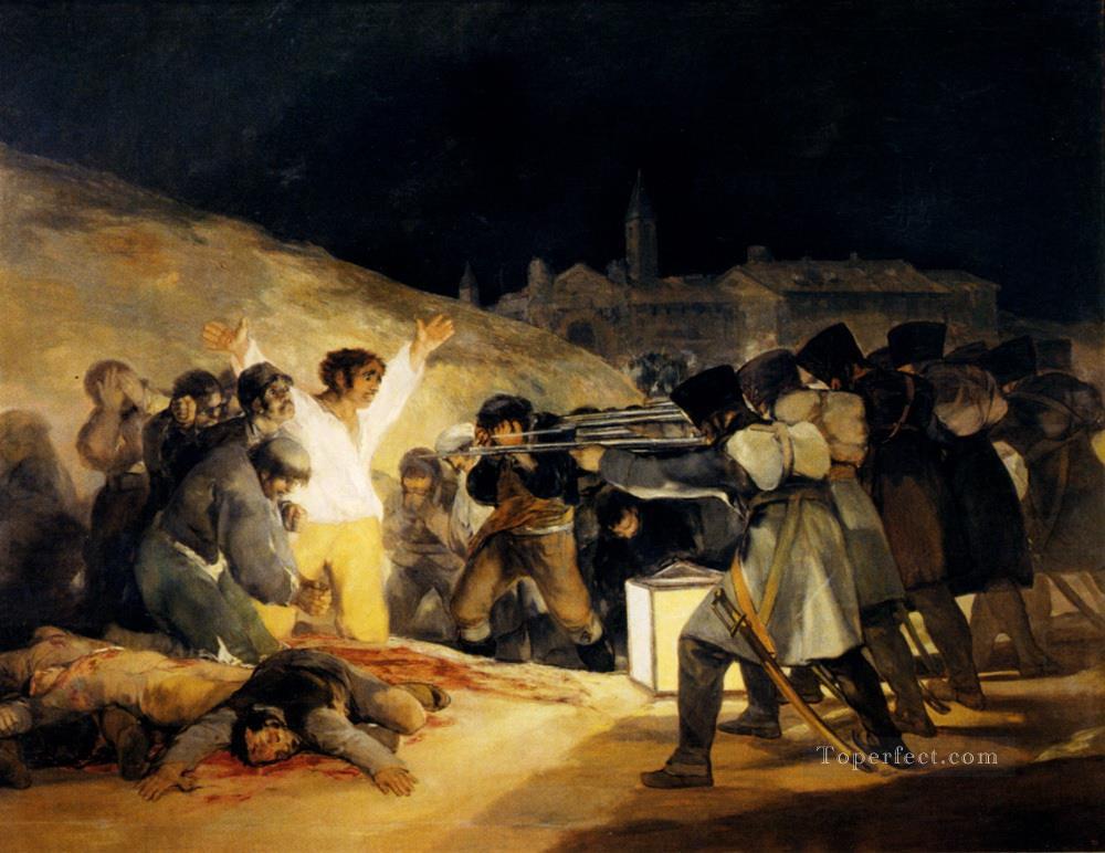 May 31808 Romantic modern Francisco Goya Oil Paintings